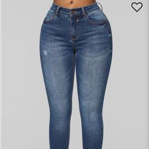 Medium Wash FashionNova Jeans